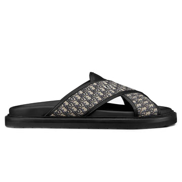 Dior Aqua Oblique Beige Sandal for Men & Women Metroutfits