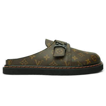 Louis Vuitton Monogram LV Easy Brown Mule New with Box Metroutfits