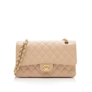 Chanel Handbag – Medium Double Flap Quilted Caviar Metroutfits