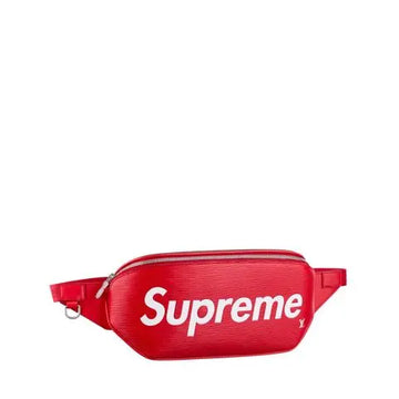 Louis Vuitton x Supreme Red Bumbag Waist Bag Metroutfits