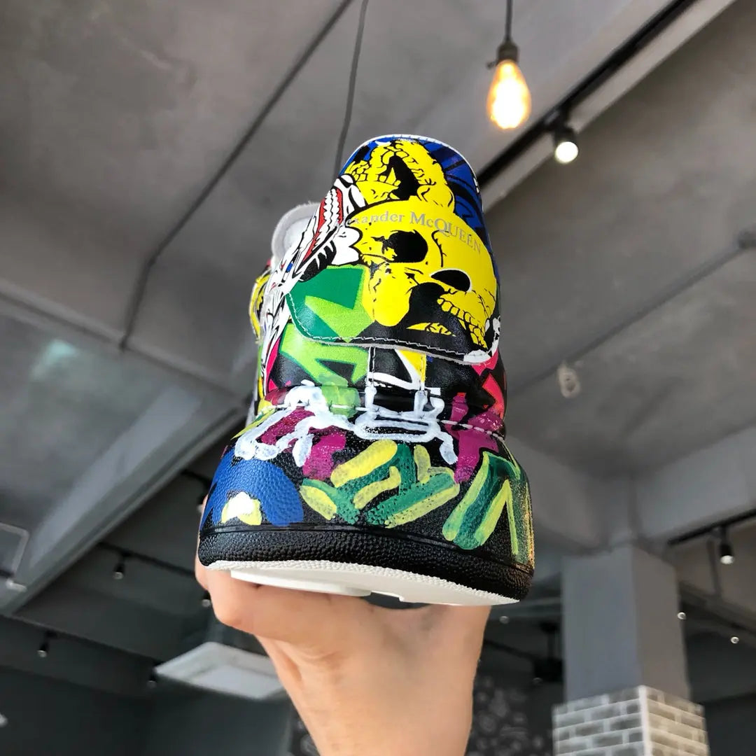 Alexander McQueen Bold Sole Custom Sneakers Metroutfits