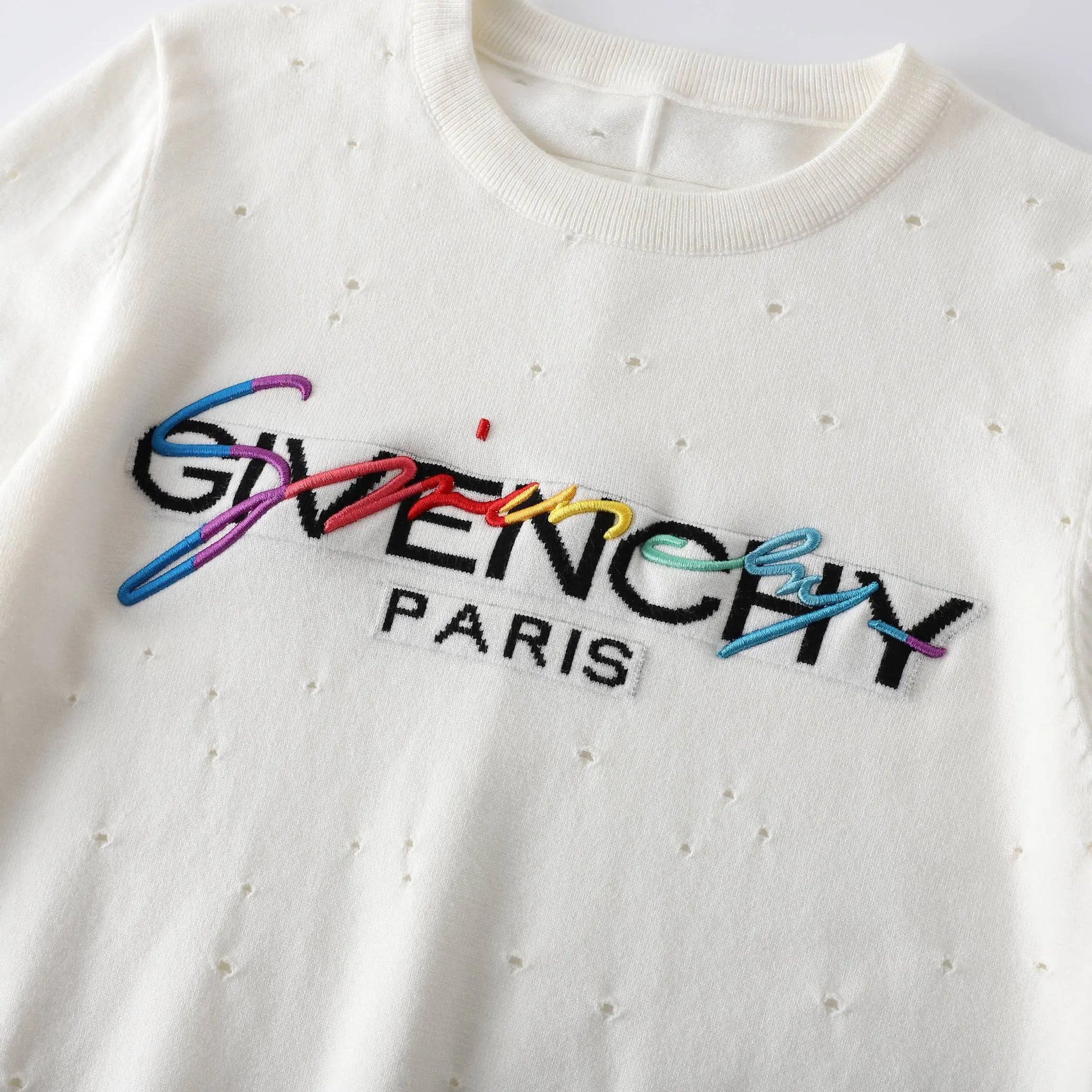 Givenchy Men's Off-White Designer Sweatshirt Metroutfits