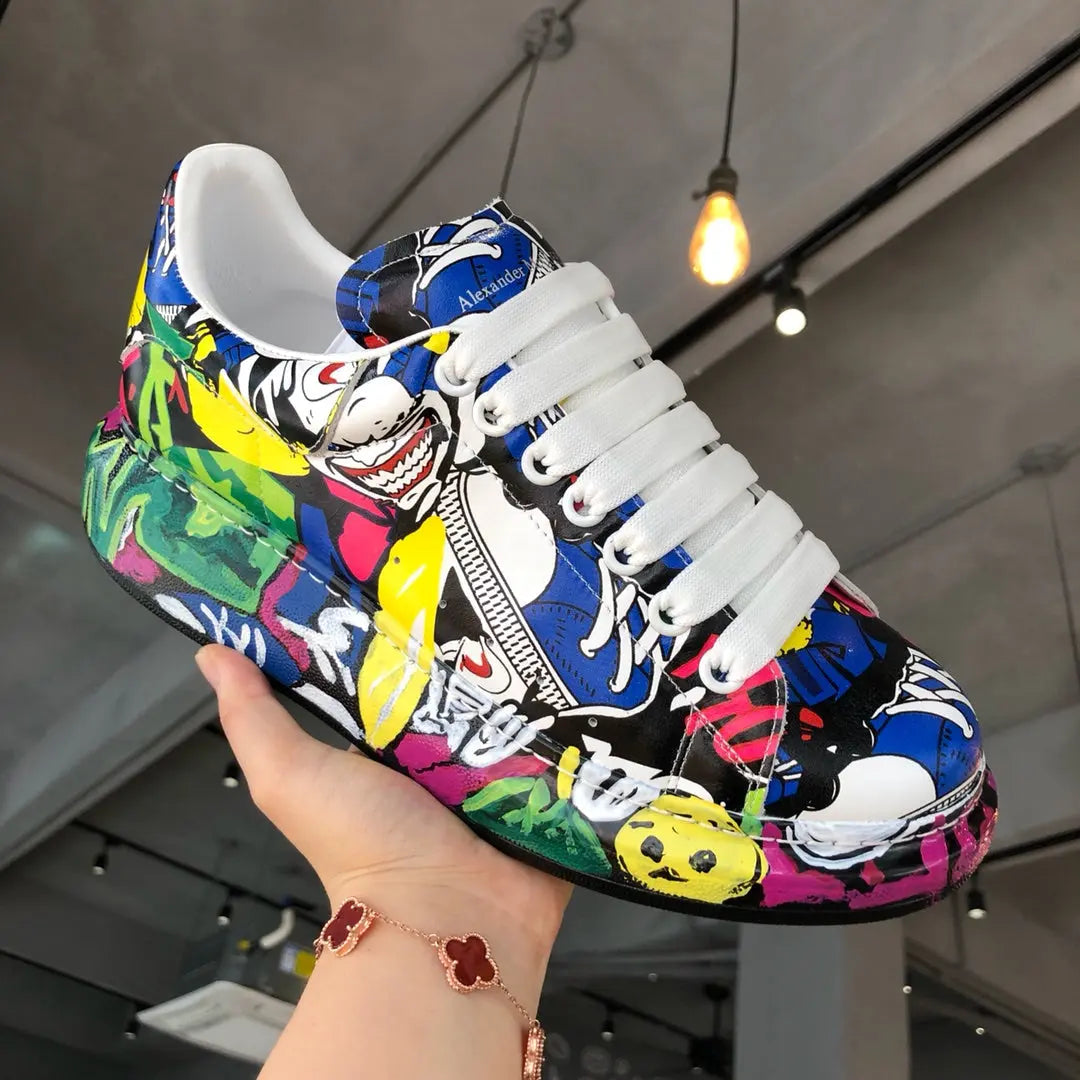 Alexander McQueen Bold Sole Custom Sneakers Metroutfits