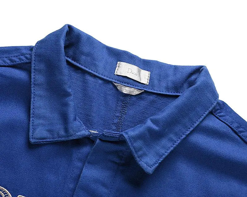 Dior Men's Blue Designer Jacket Metroutfits