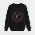Louis Vuitton Logo Sweatshirt For Men - Black Metroutfits