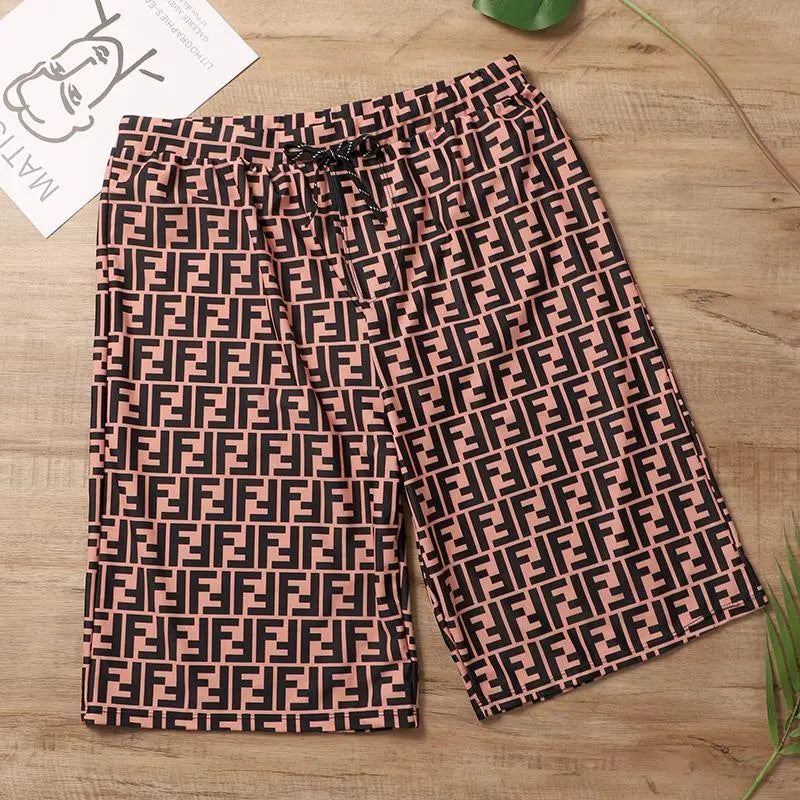 FENDI - Men's Short Black Pink Metroutfits