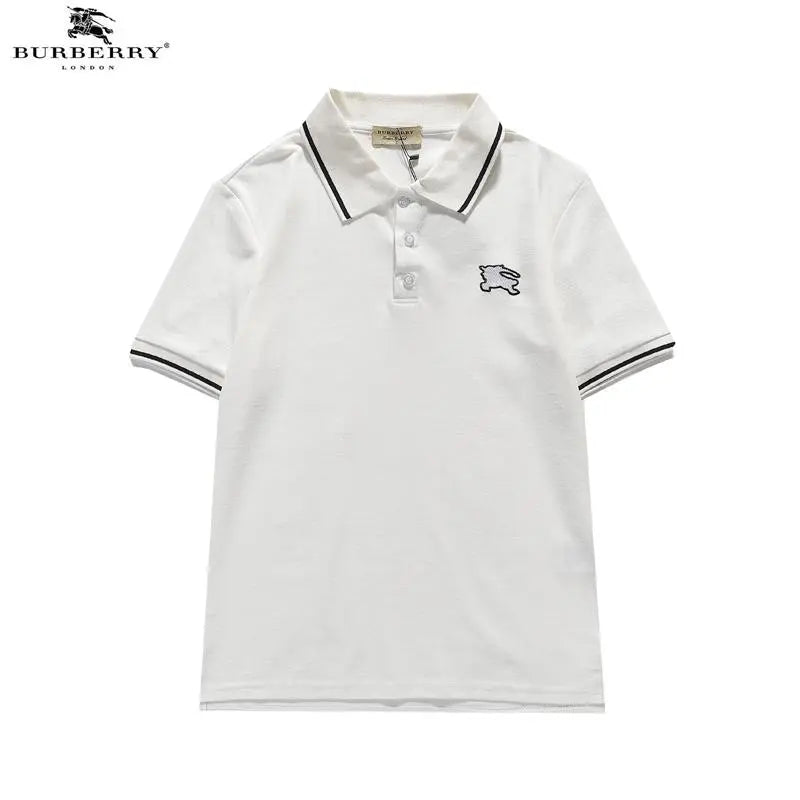 Burberry Men's T-Shirt Black White Metroutfits