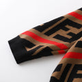 Fendi Men's Black Multicolor Sweatshirt Metroutfits