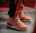 Jordan 5 Retro Sneaker “DJ We The Best” Crimson Bliss Edition Metroutfits