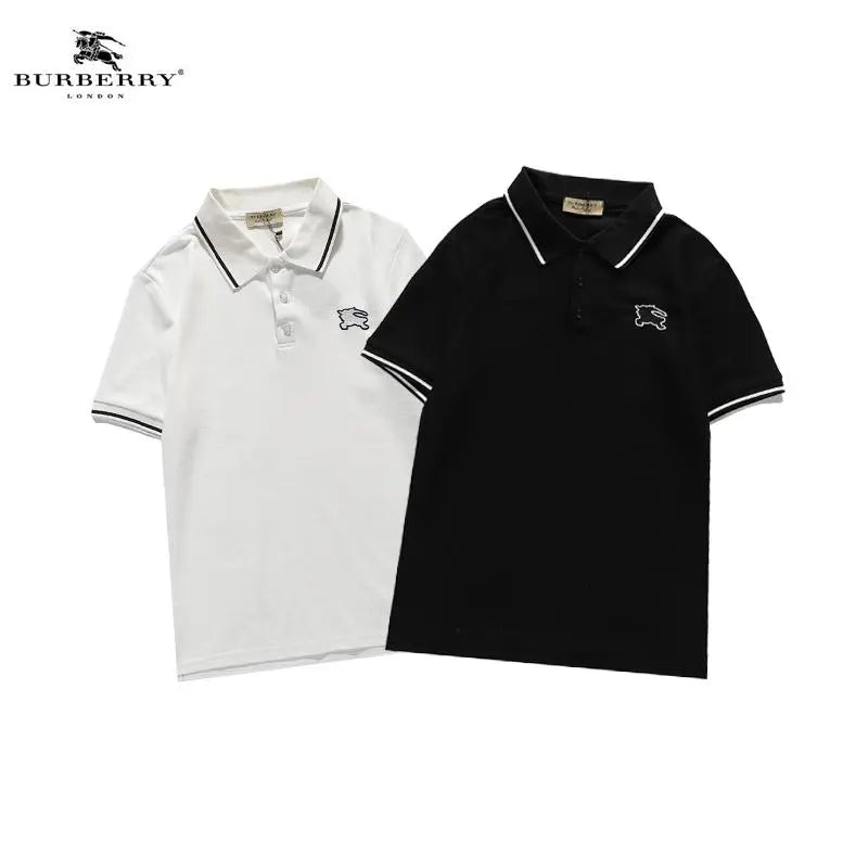 Burberry Men's T-Shirt Black White Metroutfits