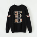 Burberry Men's Black Logo Sweatshirt Metroutfits