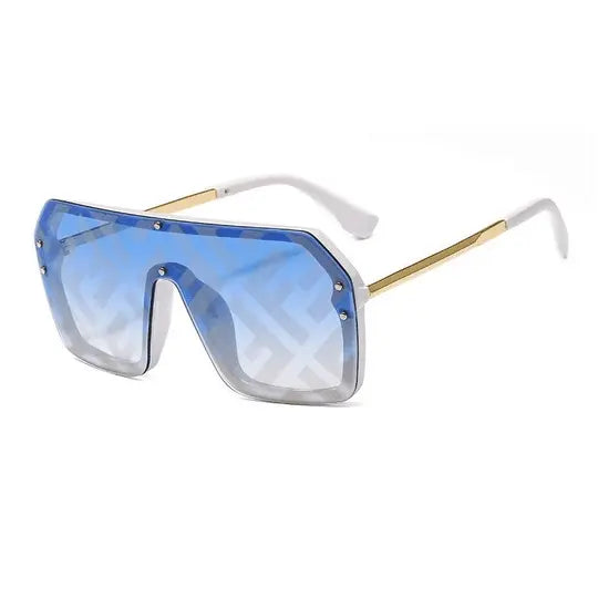 FDI Watermark Conjoined Lens UV400 Sunglasses Metroutfits