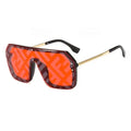 FDI Watermark Conjoined Lens UV400 Sunglasses Metroutfits