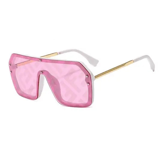 FDI Watermark Conjoined Lens UV400 Sunglasses Metroutfits