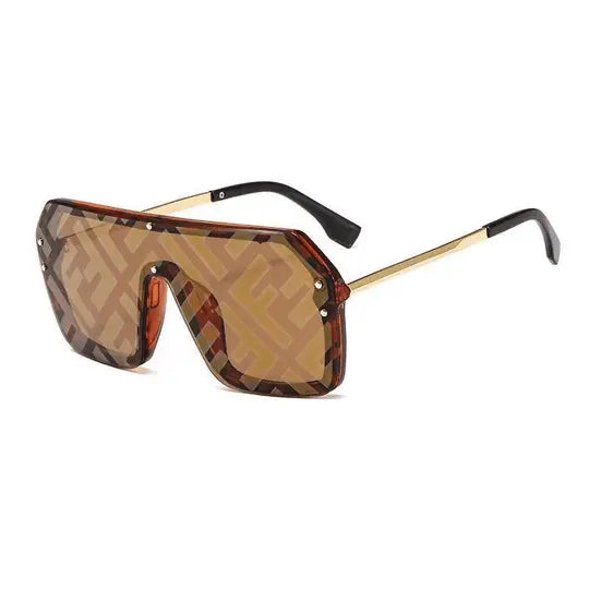 FDI Watermark Conjoined Lens UV400 Sunglasses Metroutfits