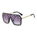 FDI Watermark Conjoined Lens UV400 Sunglasses Metroutfits