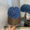 Louis Vuitton Baseball Cap Blue and Black New Metroutfits