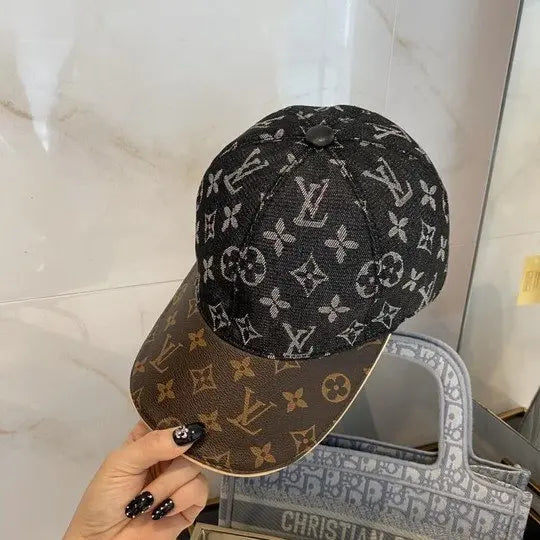 Louis Vuitton Baseball Cap Blue and Black New Metroutfits