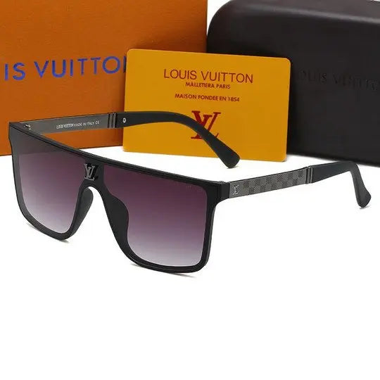 LV Unisex Watermark Sunglasses UV Protection Metal Frame Metroutfitstore