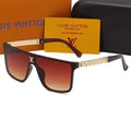 LV Unisex Watermark Sunglasses UV Protection Metal Frame Metroutfitstore
