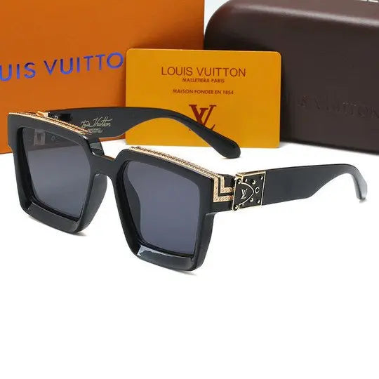LV Classic Millionaires Square Eyewear Acetate Frame UV Protection Metroutfitstore