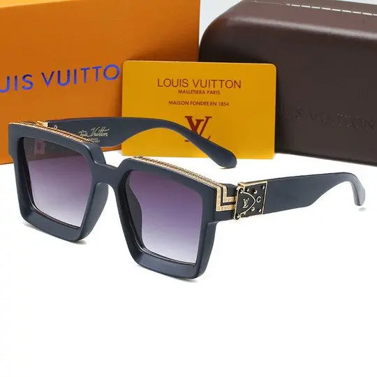 LV Classic Millionaires Square Eyewear Acetate Frame UV Protection Metroutfitstore