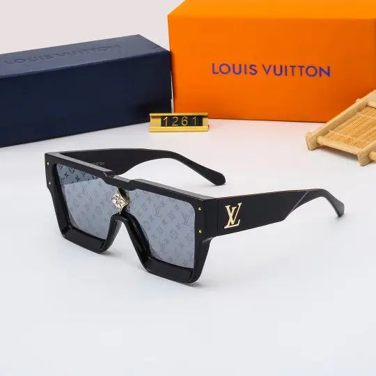 LV Unisex Large Frame Eyewear Acetate Frame UV Protection Metroutfitstore