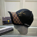 Louis Vuitton Baseball Cap Black White Khaki New Metroutfits