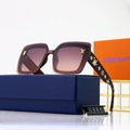 LV Star Pattern HD Eyewear PC Frame 100% UV Protection Metroutfits