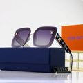 LV Star Pattern HD Eyewear PC Frame 100% UV Protection Metroutfits