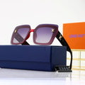 LV Star Pattern HD Eyewear PC Frame 100% UV Protection Metroutfits