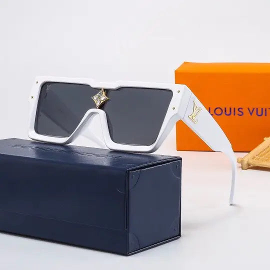 LV Unisex Large Frame Eyewear Acetate Frame UV Protection Metroutfitstore