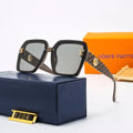 LV Classic Vintage Pattern HD Eyewear Resin Frame UV Protection Metroutfits