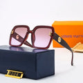 LV Classic Vintage Pattern HD Eyewear Resin Frame UV Protection Metroutfits