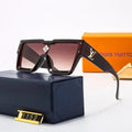 LV Unisex Large Frame Eyewear Acetate Frame UV Protection Metroutfitstore