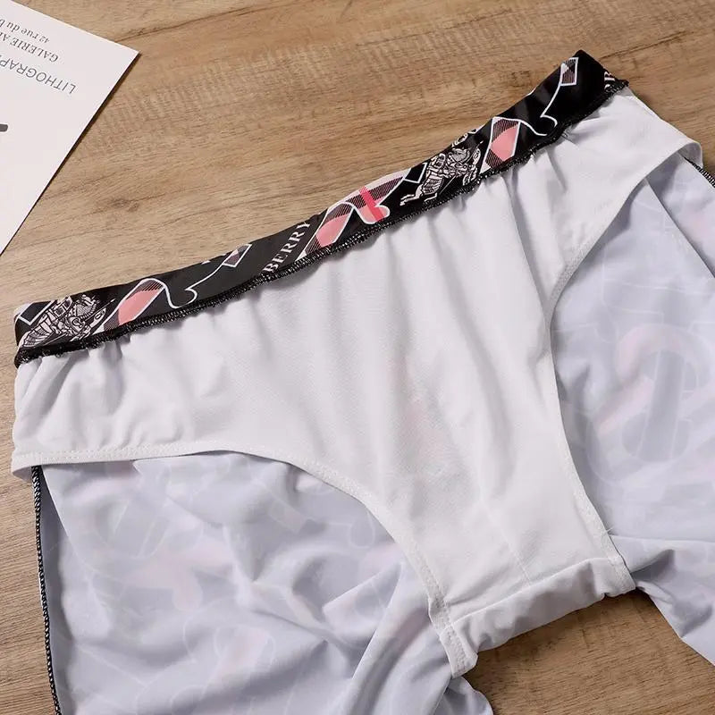 BURBERRY - Men's Designer Short Pink Black Metroutfits