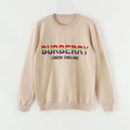 Burberry Men's Cream Designer Sweatshirt Metroutfits