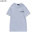 Amiri - Men's T-Shirt Black, White & Blue - Designer Casual Wear Metroutfits