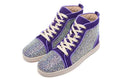 Christian Louboutin Luxury Crystal Ankle Boots – New with Tag & Box Metroutfits