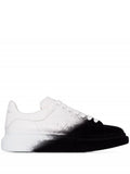 Alexander McQueen Oversize Iconic Unisex Black White  Sneaker Metroutfits