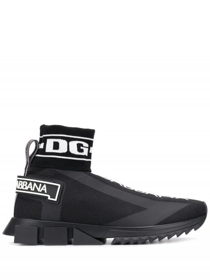 Dolce & Gabbana Premium Unisex Designer Black Sneaker New with Tags Metroutfits
