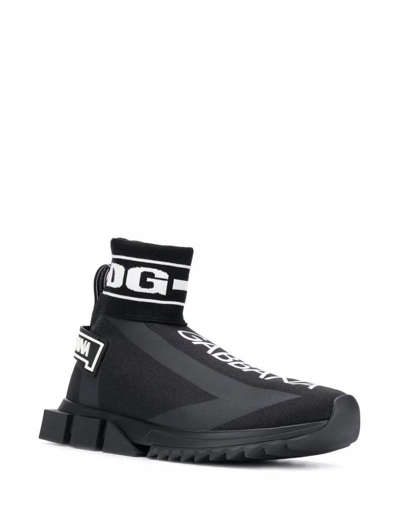 Dolce & Gabbana Premium Unisex Designer Black Sneaker New with Tags Metroutfits
