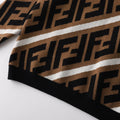 Fendi Men's Brown and Black Sweatshirt Metroutfits