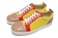 Christian Louboutin Men's Sneaker Yellow Red Metroutfits