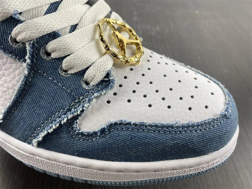 Air Jordan 1 High OG Denim Sneakers for Men & Women Metroutfits