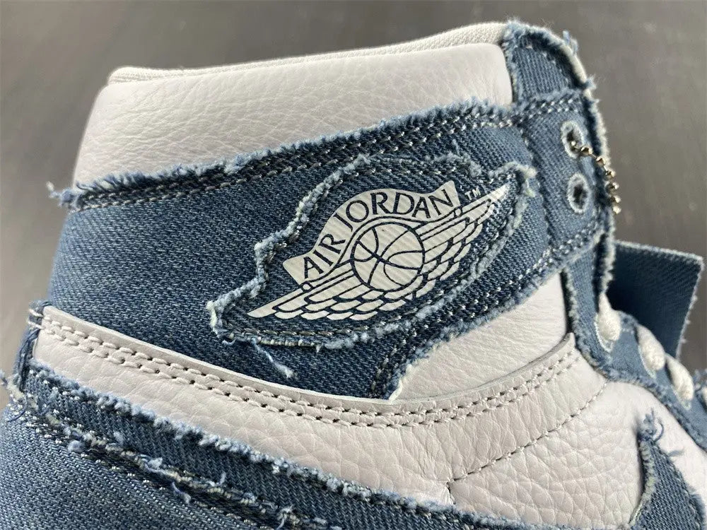 Air Jordan 1 High OG Denim Sneakers for Men & Women Metroutfits