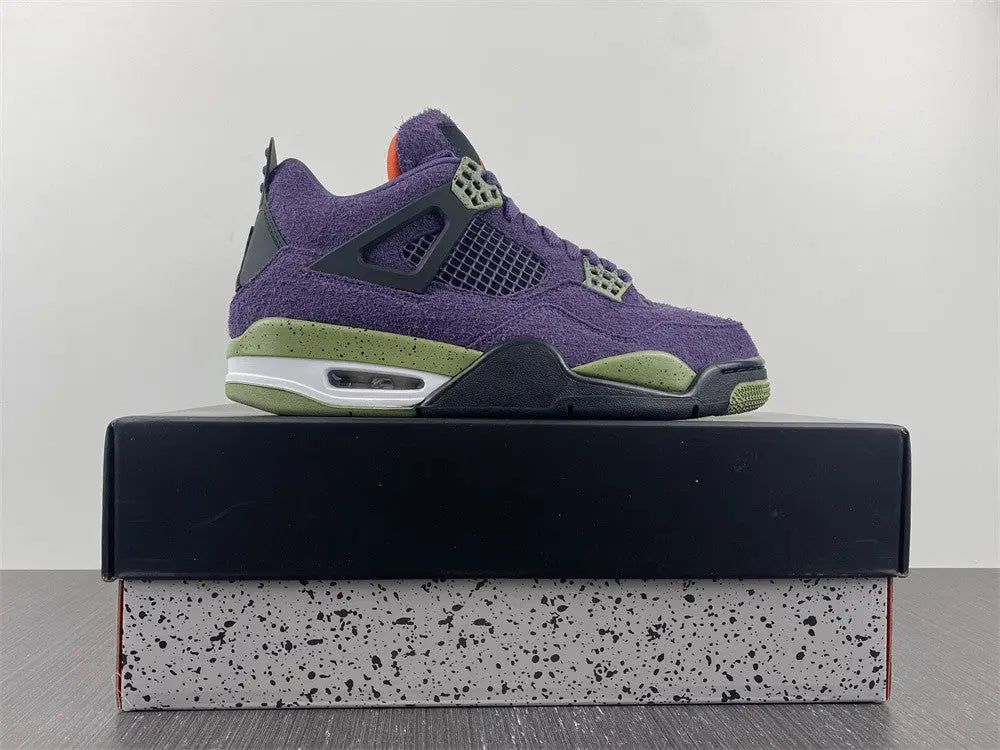 Jordan AJ4 WMNS “Canyon Purple” Retro Sneakers Metroutfits
