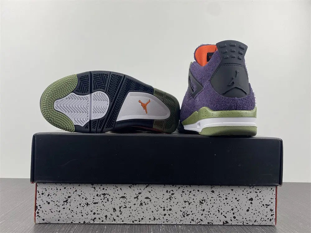 Jordan AJ4 WMNS “Canyon Purple” Retro Sneakers Metroutfits
