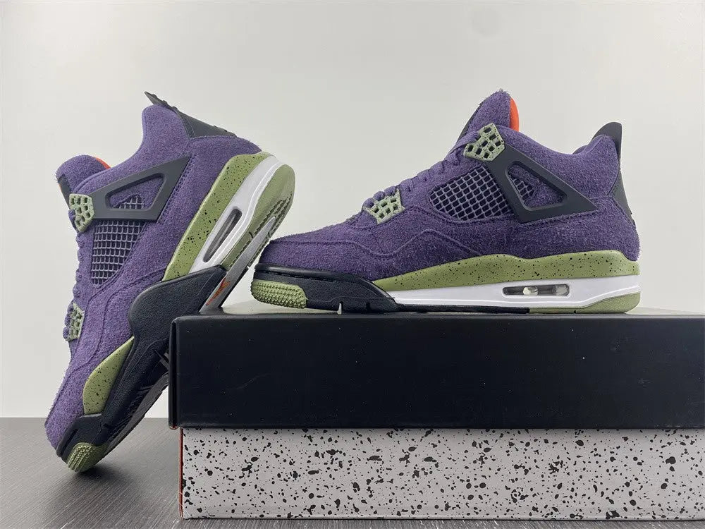 Jordan AJ4 WMNS “Canyon Purple” Retro Sneakers Metroutfits