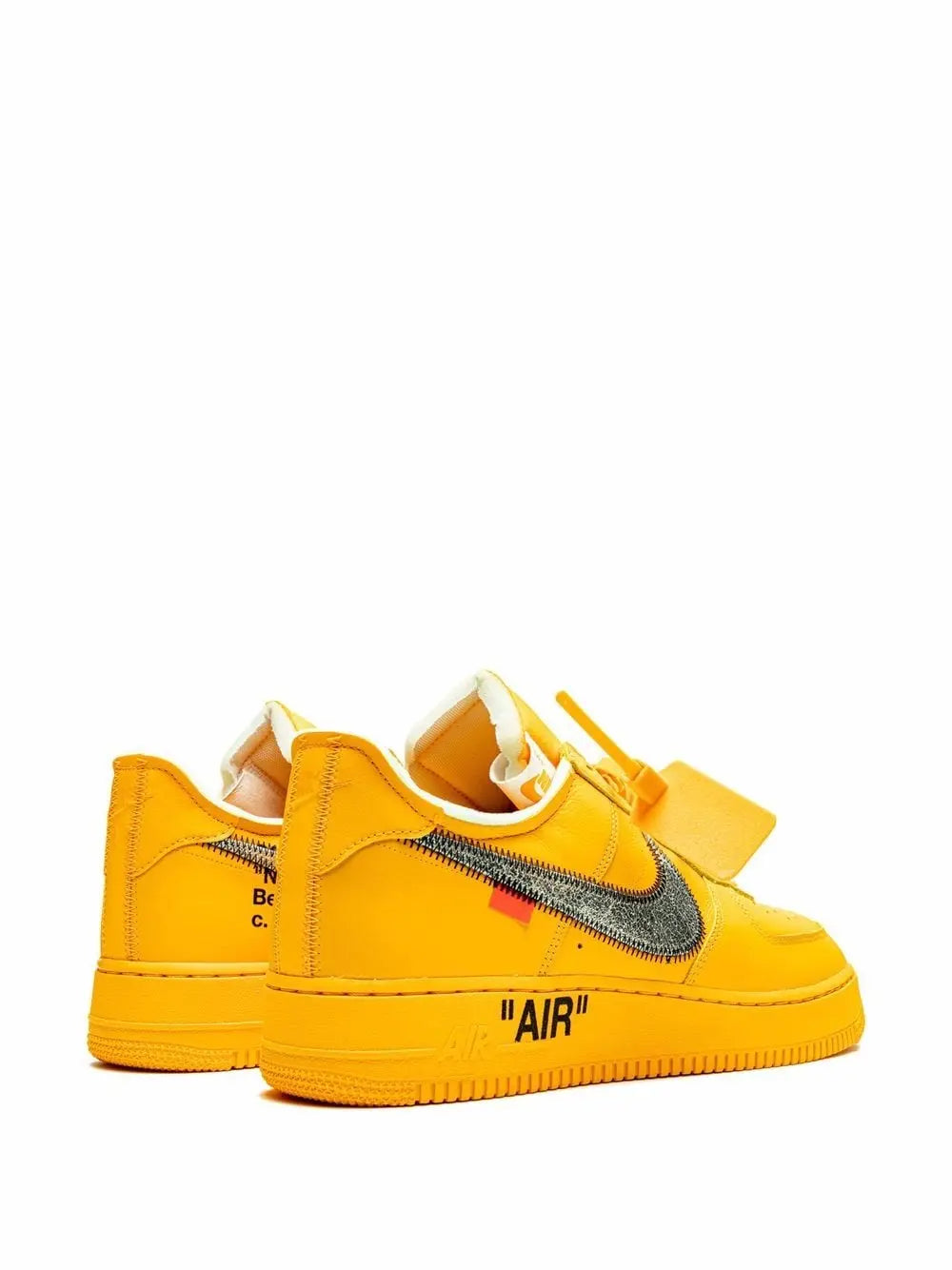 Nike x Off-White Air Force 1 Low Yellow Sneakers New Metroutfits